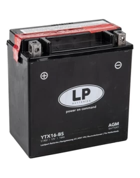 YTX16-BS Μπαταρία Μοτοσυκλέτας LP AGM 12V 14Ah 220A