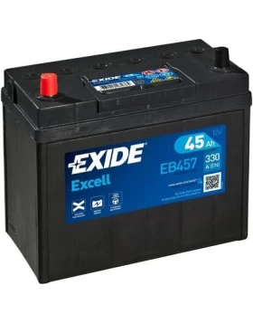 Μπαταρία Αυτοκινήτου 45Ah 330A EXIDE EXCELL EB457