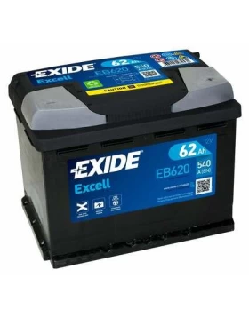 Μπαταρία Αυτοκινήτου 62Ah 540A EXIDE EXCELL EB620