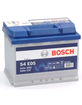 Μπαταρία Αυτοκινήτου 60Ah 640A BOSCH S4E05 EFB