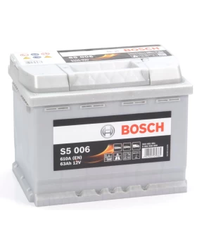 Μπαταρία Αυτοκινήτου 63Ah 610A BOSCH S5006 Αριστερά+