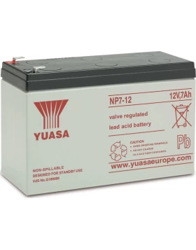 Μπαταρία VRLA-AGM YUASA NP7-12 | 12V 7Ah