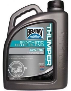 Λιπαντικό Bel-Ray THUMPER Racing Synthetic Ester Blend 4T 10W-40 4L