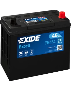 Μπαταρία Αυτοκινήτου 45Ah 330A EXIDE EXCELL EB454