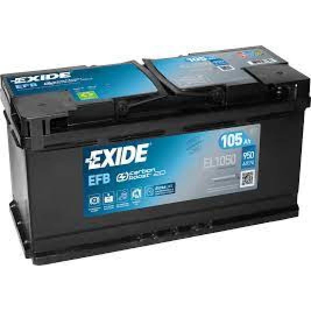 Μπαταρία Αυτοκινήτου 105Ah 950A EXIDE EL1050 EFB Start & Stop