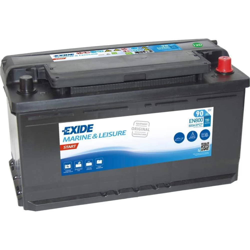 Μπαταρία σκάφους EN800 EXIDE Μarine & Leisure Start 74Ah 680A