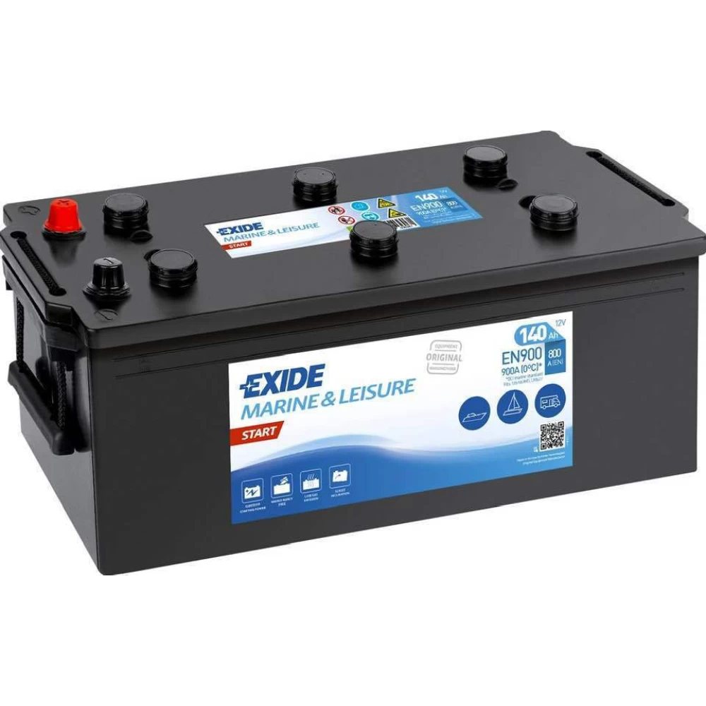 Μπαταρία σκάφους EN900 EXIDE Μarine & Leisure Start 140Ah 800A