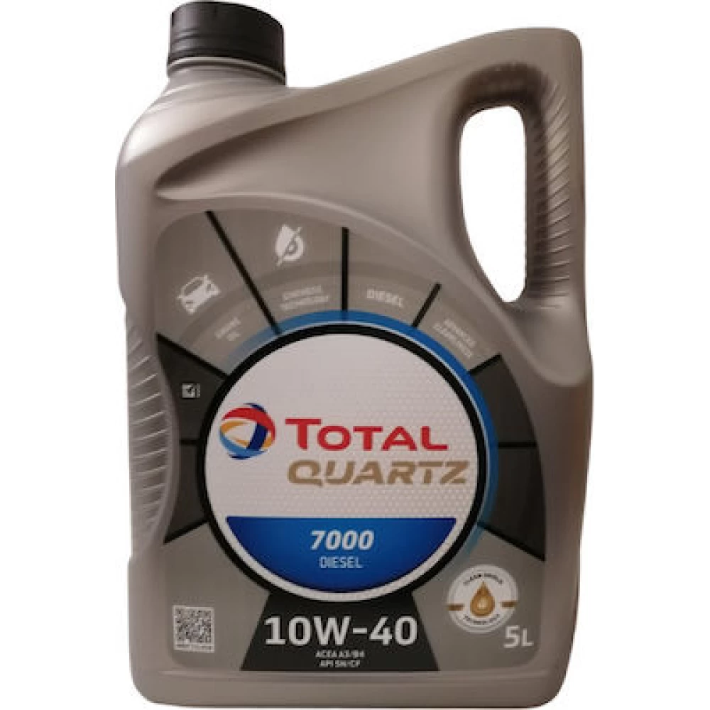 Λιπαντικό Total Quartz 7000 Diesel 10w-40 5L