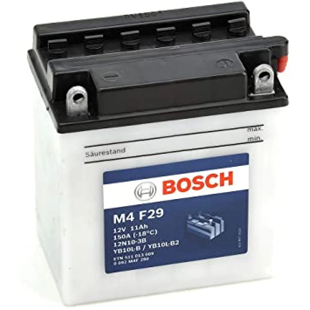 YB10L-B (12N10-3B) Μπαταρία Μοτοσυκλέτας BOSCH M4F29 11Ah