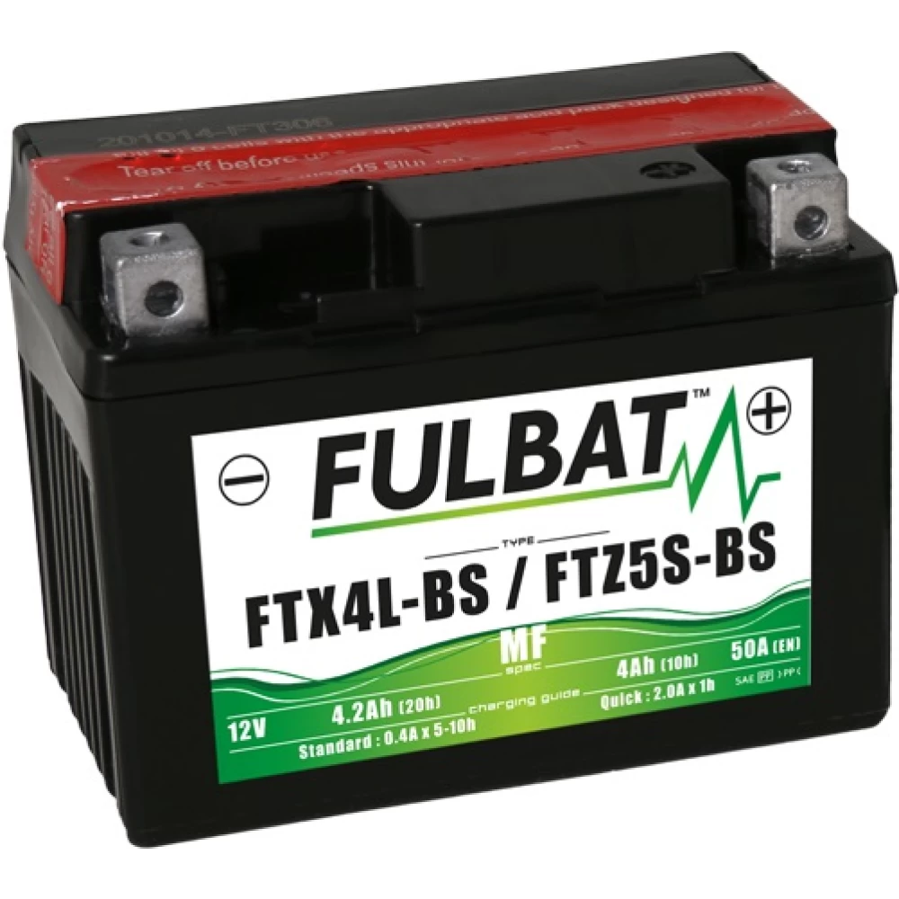 FTX4L-BS (YTX4L-BS) Μπαταρία Μοτοσυκλέτας FULBAT AGM MF 12V 4Ah 50A