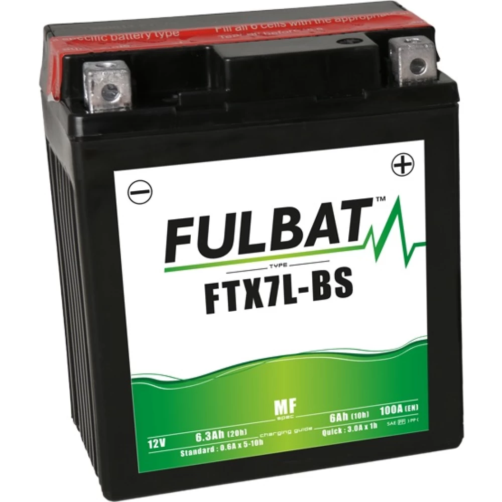 FTX7L-BS (YTX7L-BS) Μπαταρία Μοτοσυκλέτας FULBAT AGM MF 12V 6Ah 100A