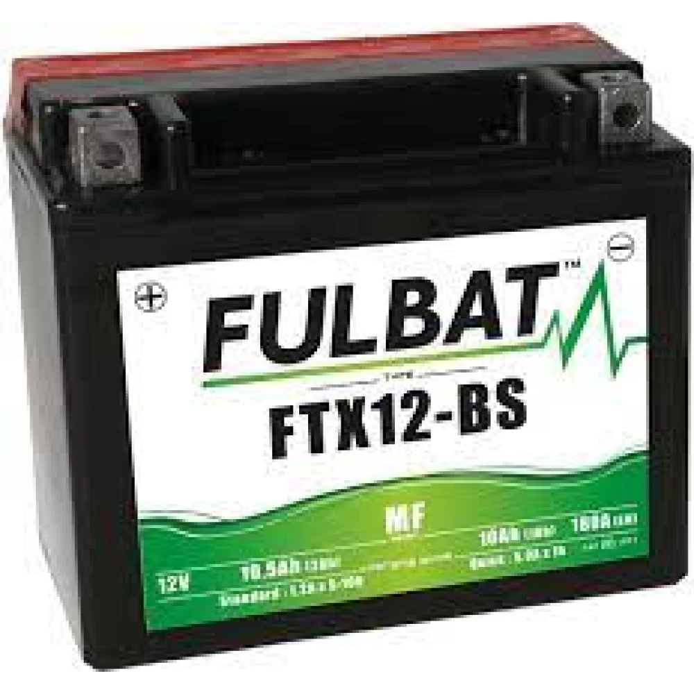 FTX12-BS (YTX12-BS) Μπαταρία Μοτοσυκλέτας FULBAT AGM MF 12V 10Ah 180A