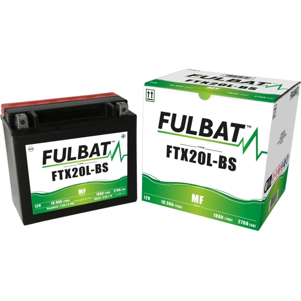 FTX20L-BS (YTX20L-BS) Μπαταρία Μοτοσυκλέτας FULBAT AGM MF 12V 18Ah 270A