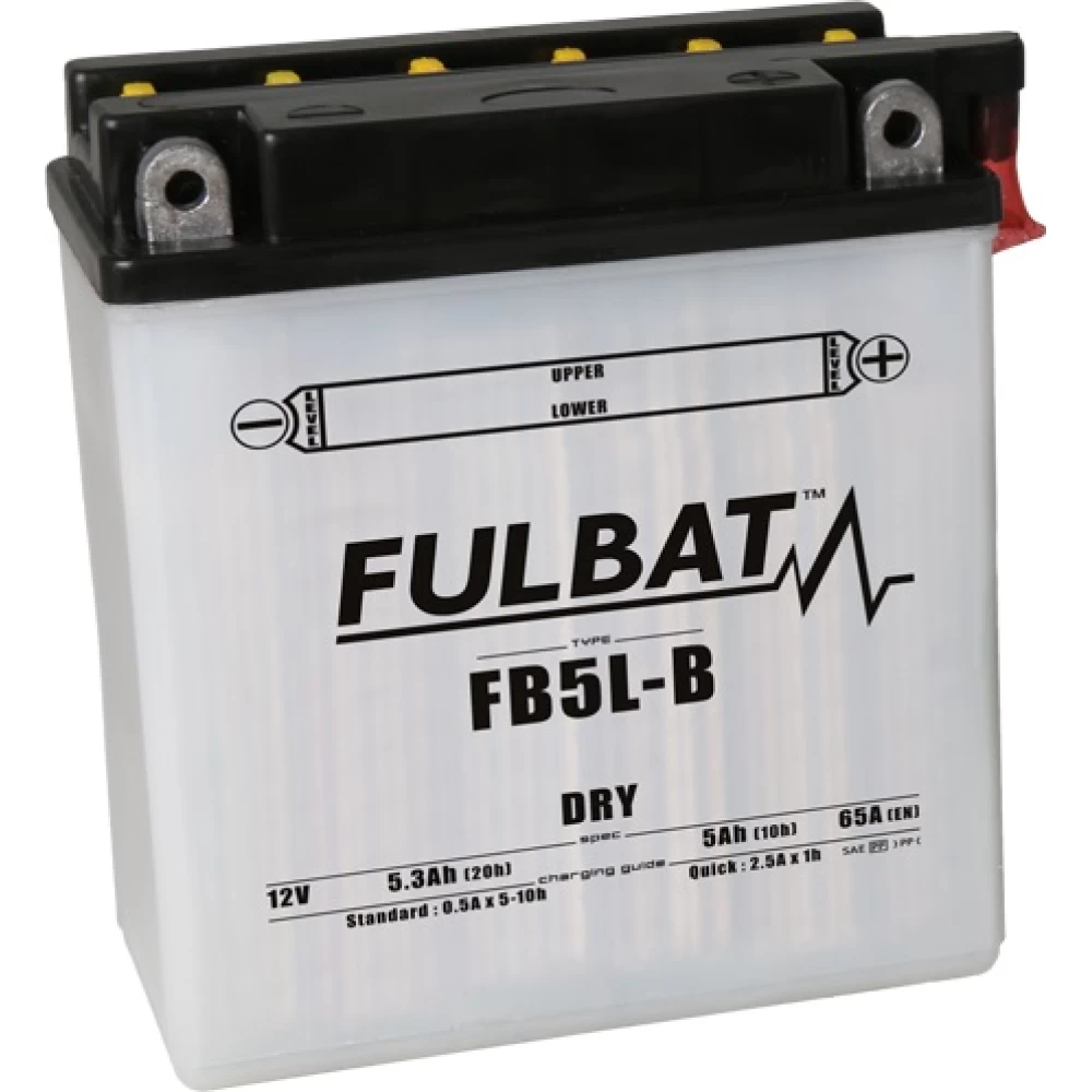 FB5L-B (YB5L-B) Μπαταρία Μοτοσυκλέτας FULBAT12V 5Ah 65A