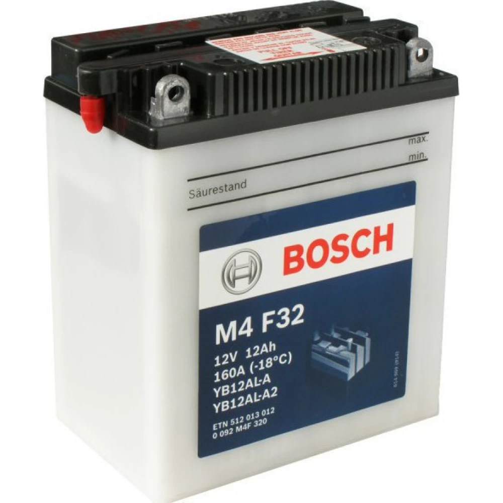 YB12AL-A2 Μπαταρία Μοτοσυκλέτας BOSCH M4F32 12Ah