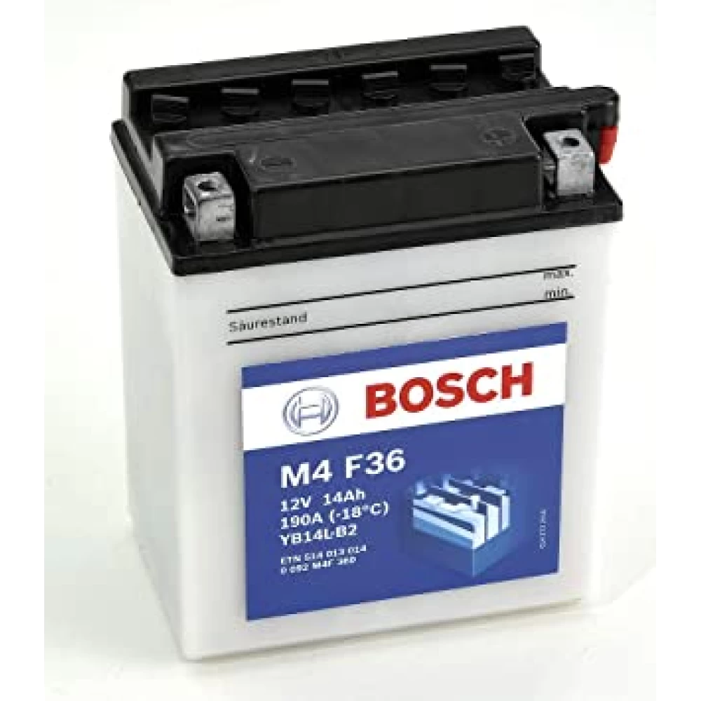 YB14L-B2 Μπαταρία Μοτοσυκλέτας BOSCH M4F36 14Ah