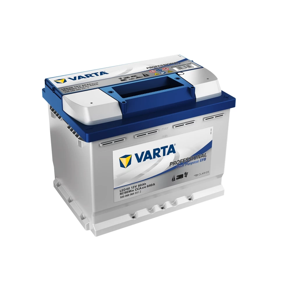 Μπαταρία VARTA 60Ah 640A Professional Dual Purpose EFB LED60