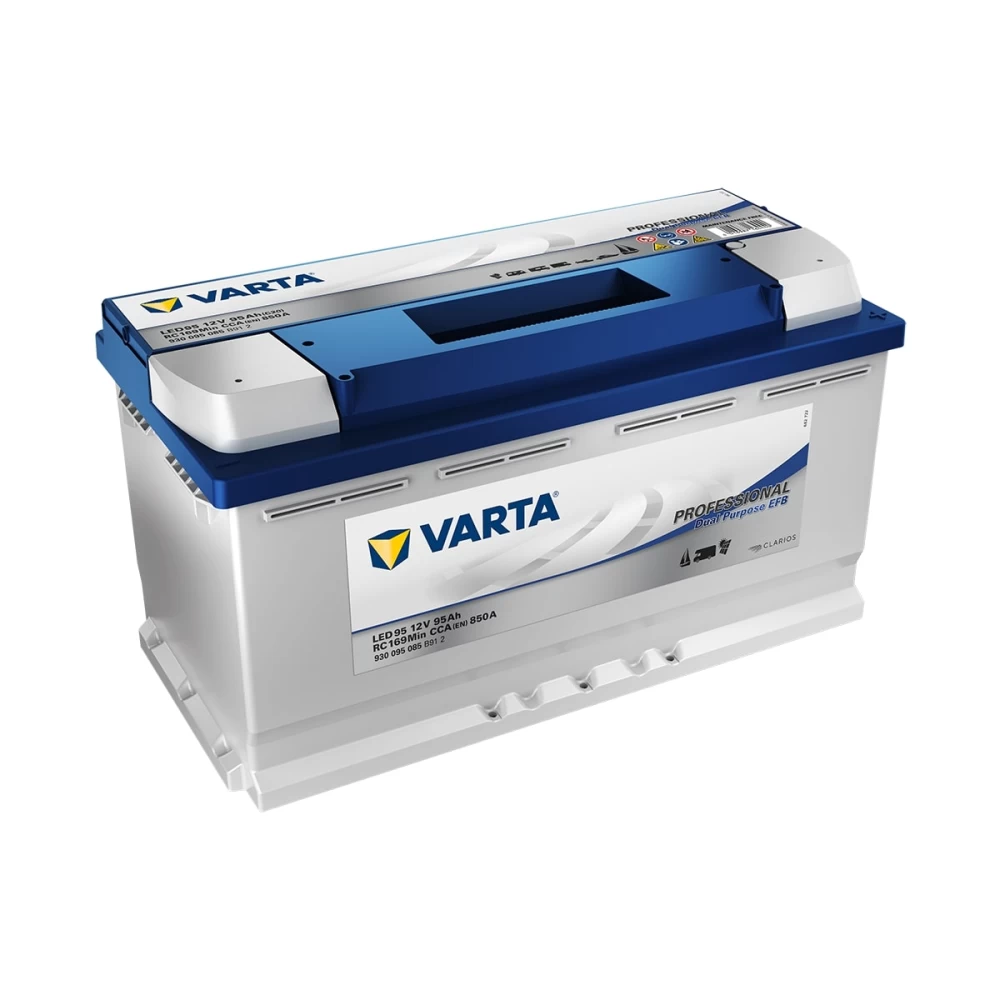 Μπαταρία VARTA 95Ah 850A Professional Dual Purpose EFB LED95