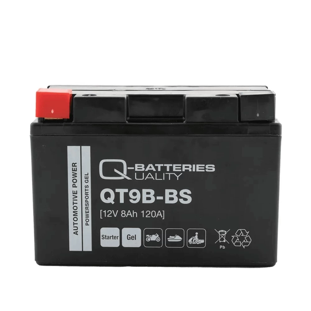 QT9B-BS (YT9B-BS) Μπαταρία Μοτοσυκλέτας Q-BATTERIES GEL 12V 8Ah 120A