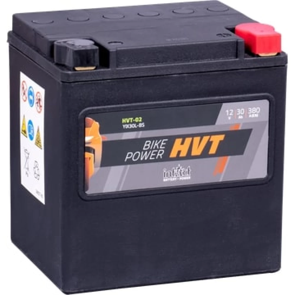 HVT-02 (YTX30L-BS) Μπαταρία Μοτοσυκλέτας INTACT HVT 12V 30Ah 380A