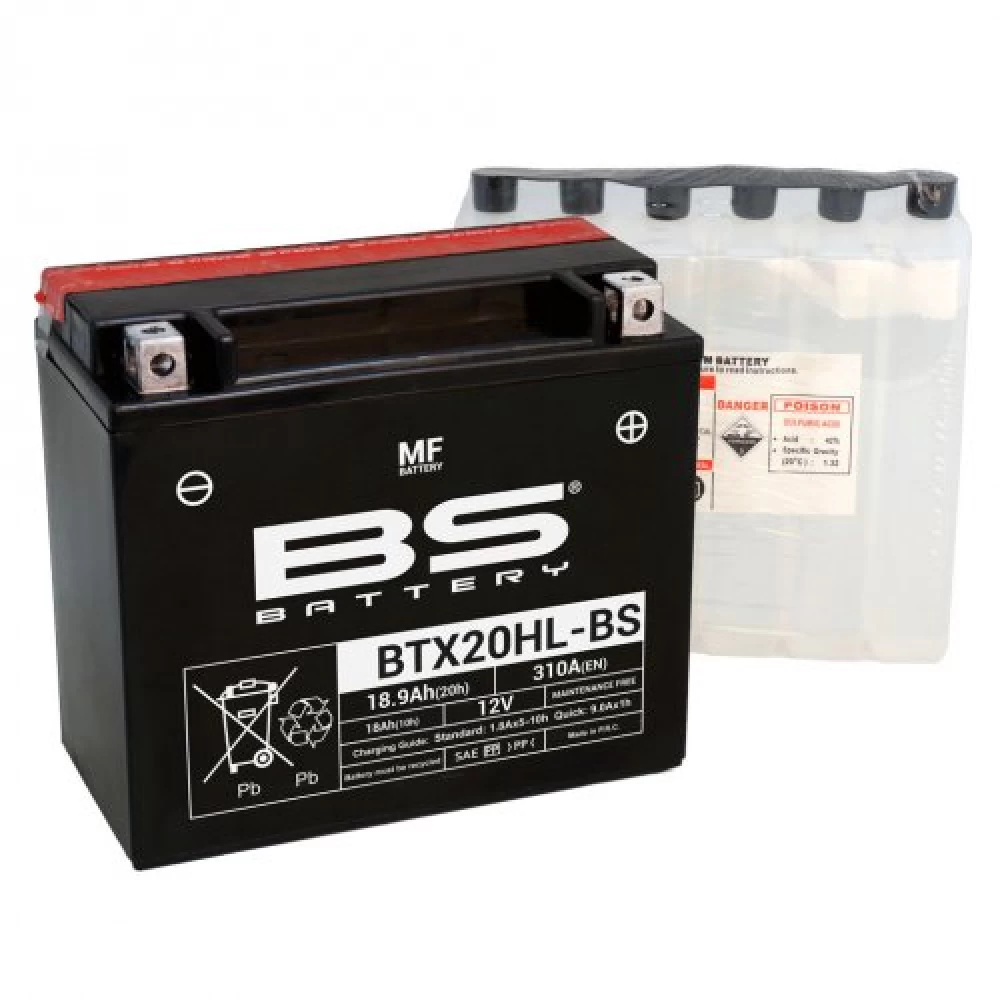 BTX20HL-BS (YTX20HL-BS)Μπαταρία Μοτοσυκλέτας BS 12V 18.9Ah 310A