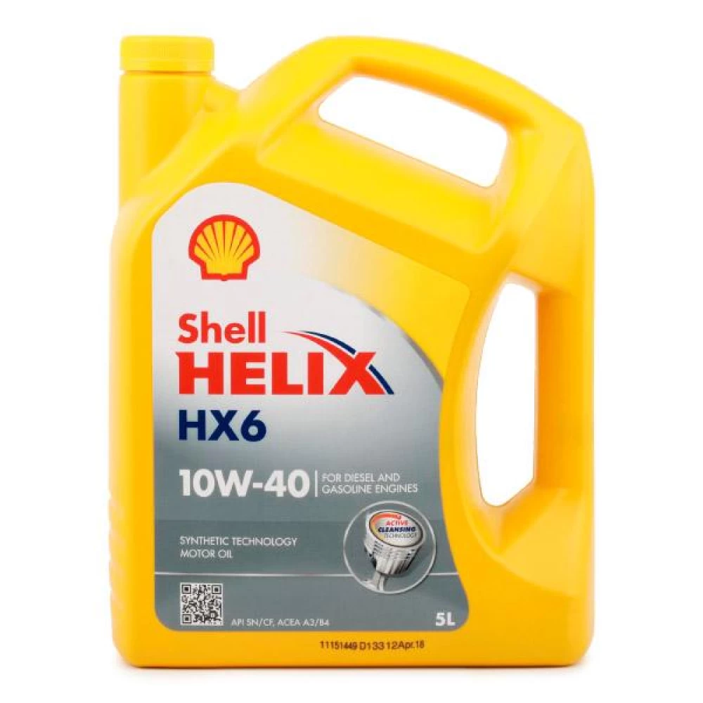 Λιπαντικό Shell Helix HX6 10w-40 5L