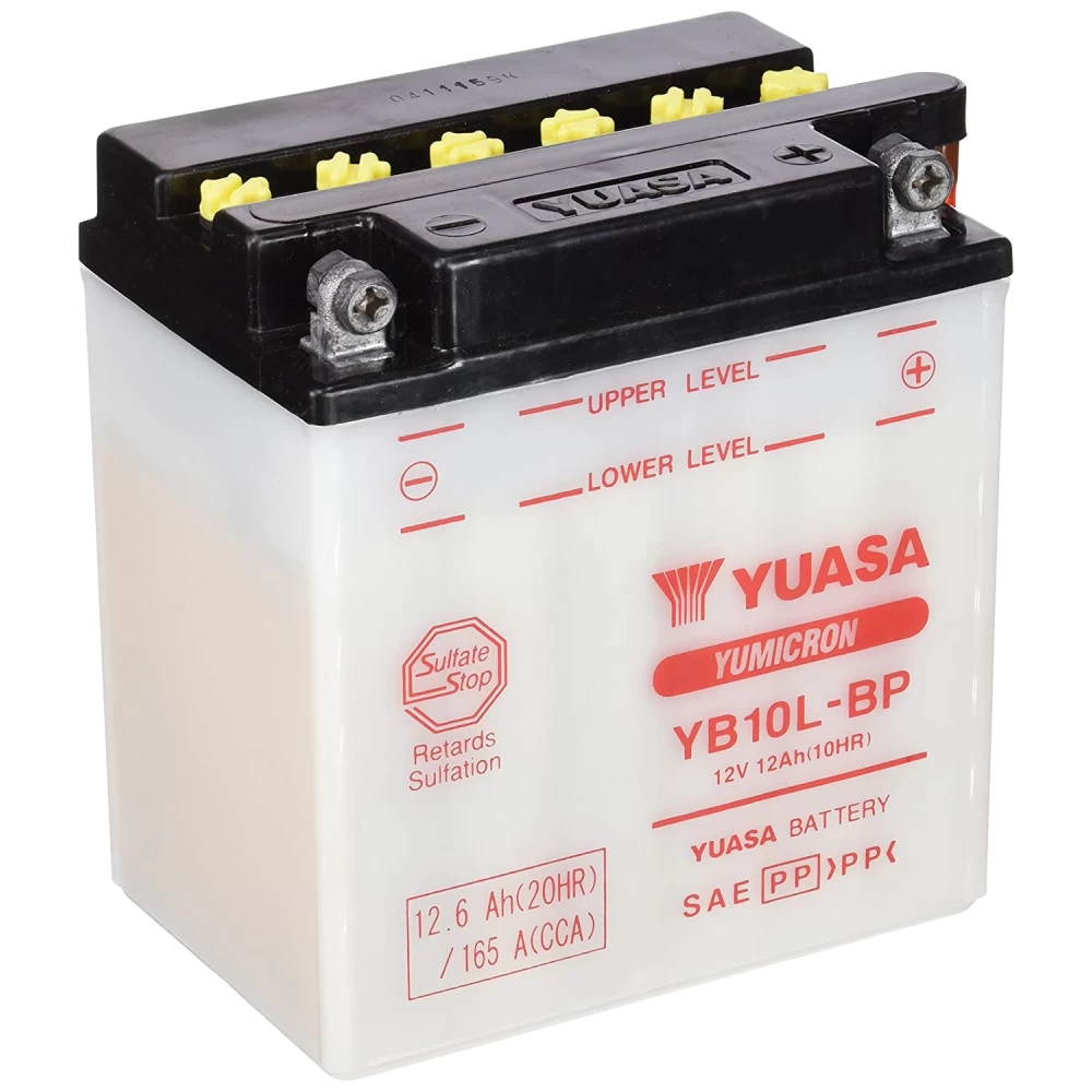 YB10L-BP Μπαταρία Μοτοσυκλέτας YUASA INDO (Χωρίς υγρά)