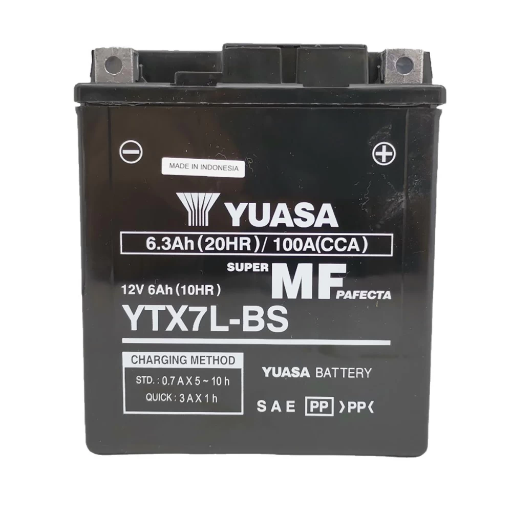 YTX7L-BS Μπαταρία Μοτοσυκλέτας YUASA 6.3Ah