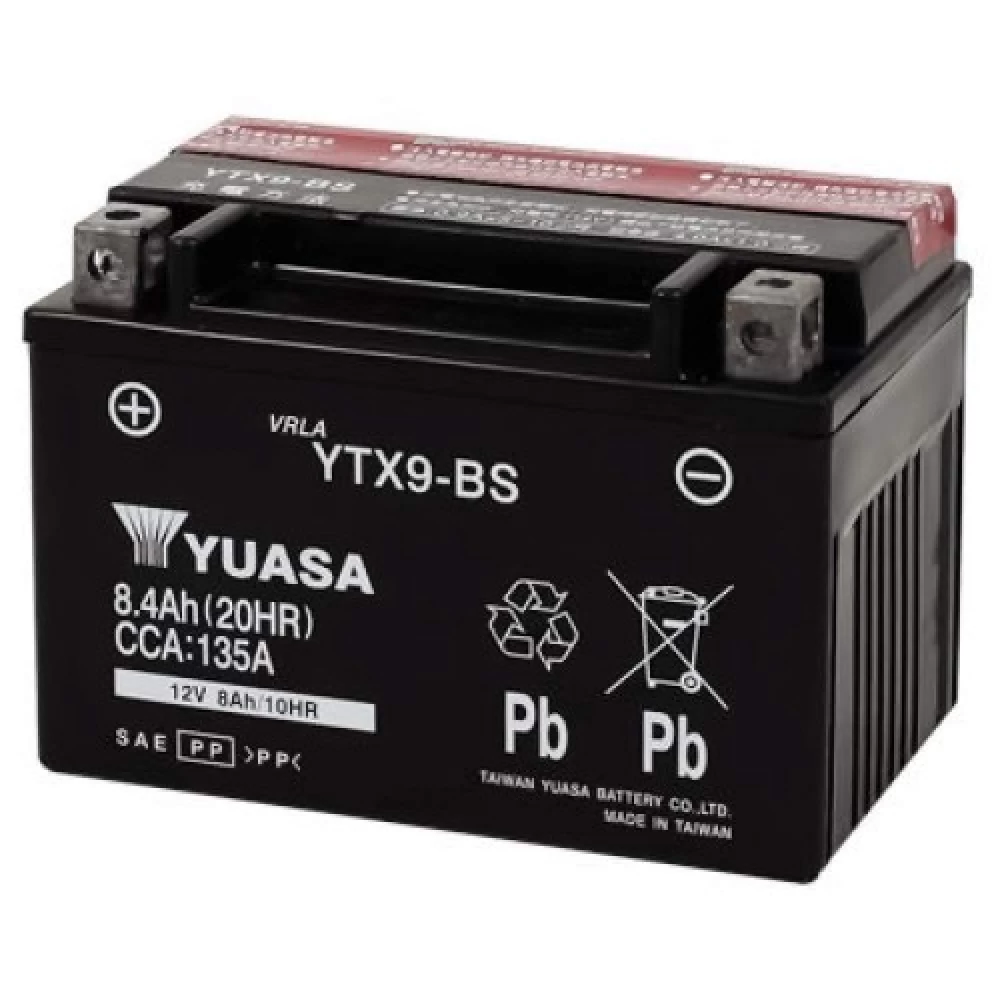 YTX9-BS Μπαταρία Μοτοσυκλέτας YUASA TAIWAN 8.4Ah