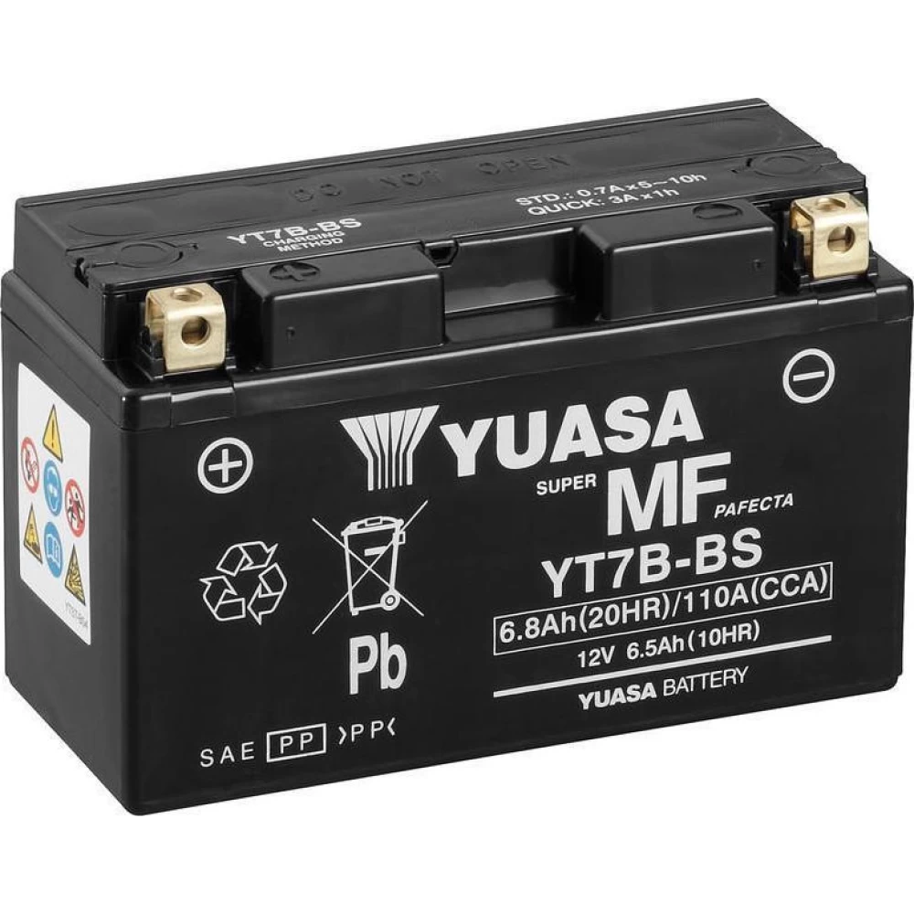 YT7B-BS Μπαταρία Μοτοσυκλέτας YUASA ROC 6.8Ah