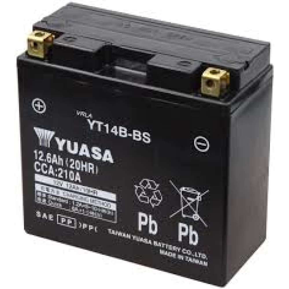 YT14B-BS Μπαταρία Μοτοσυκλέτας YUASA TAIWAN 12.6Ah 