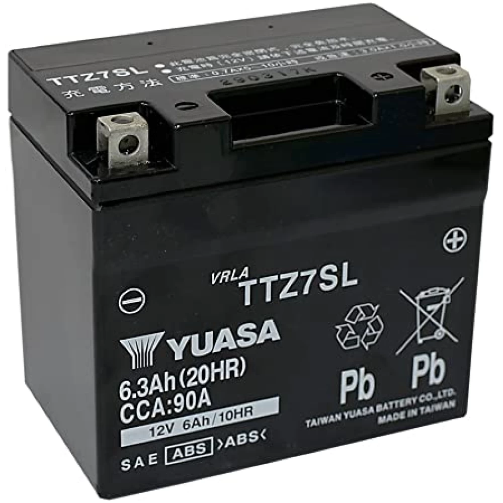 TTZ7SL (YTZ7S, TTZ7S, YTZ7S-BS) Μπαταρία Μοτοσυκλέτας YUASA ROC 6.3Ah