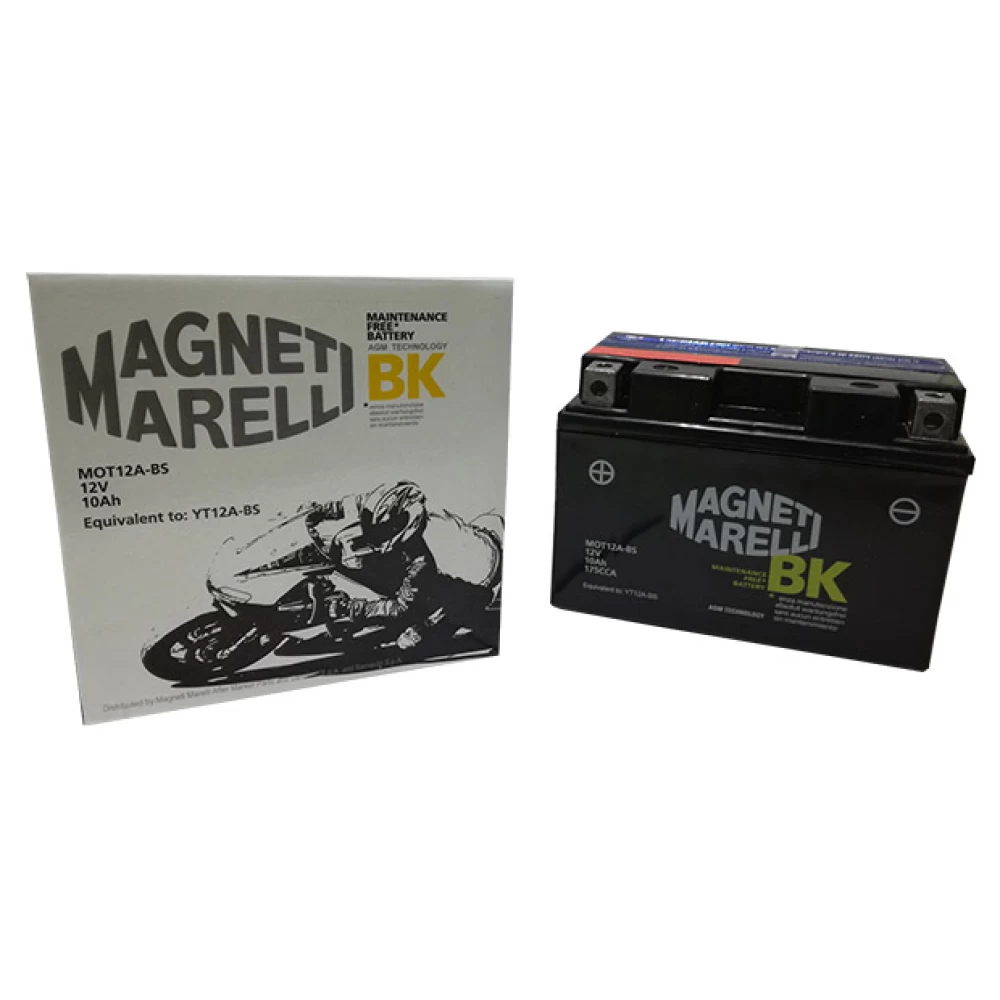 MOT12A-BS (YT12A-BS) Μπαταρία Μοτοσυκλέτας MAGNETI MARELLI 10Ah