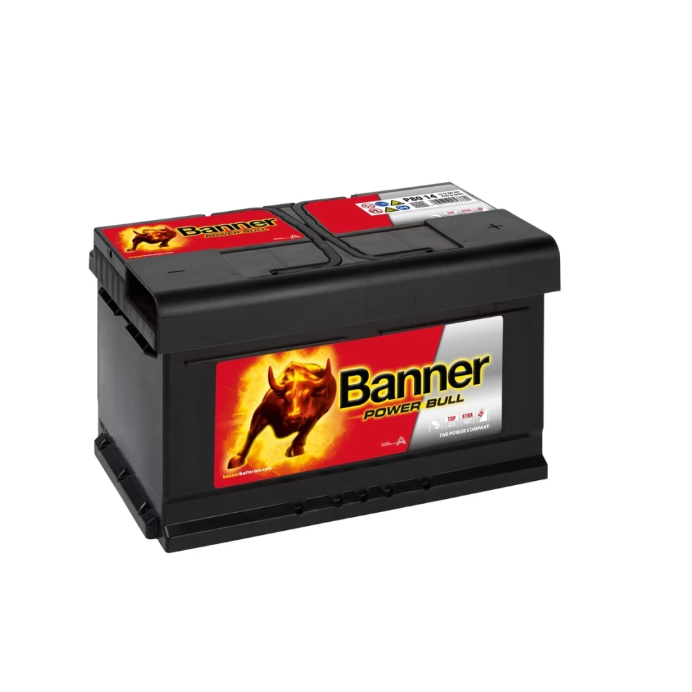 Μπαταρία αυτοκινήτου BANNER 80Ah 700A Power Bull P8014