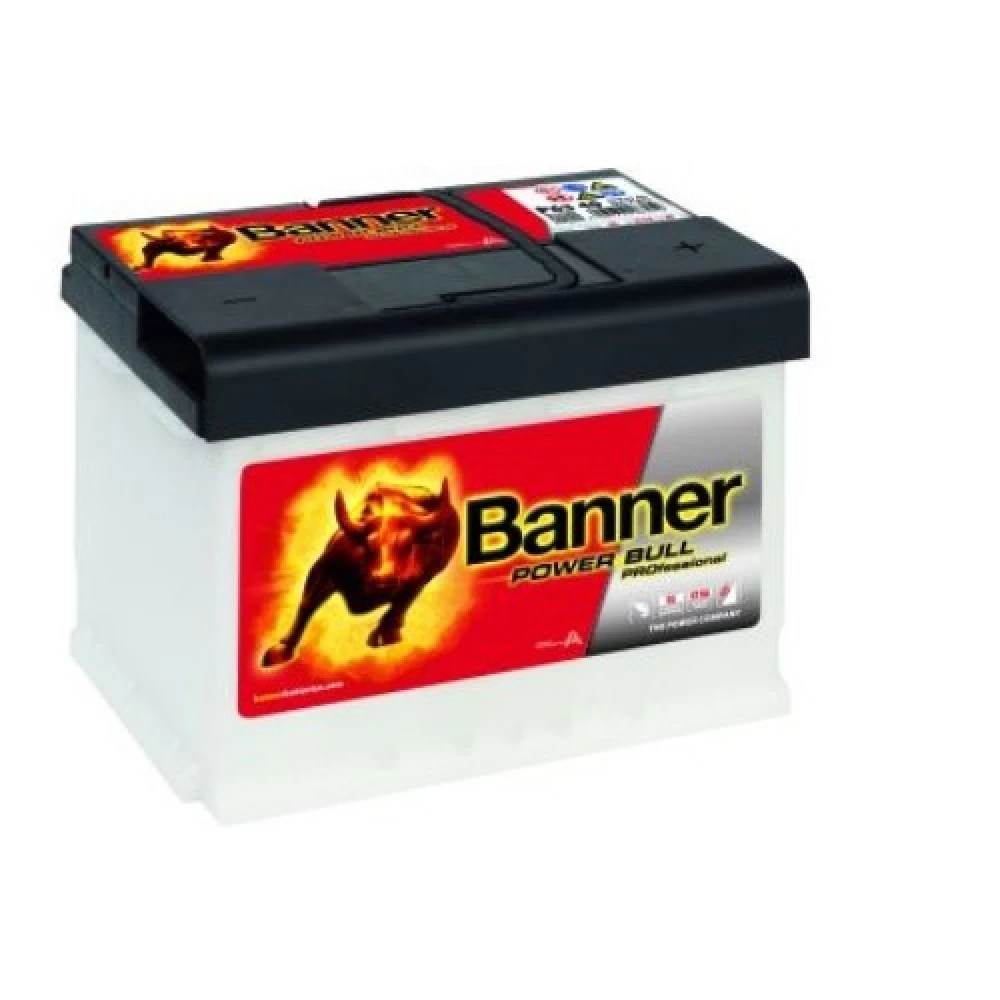 Μπαταρία αυτοκινήτου BANNER 63Ah 620A Power Bull Pro P6340