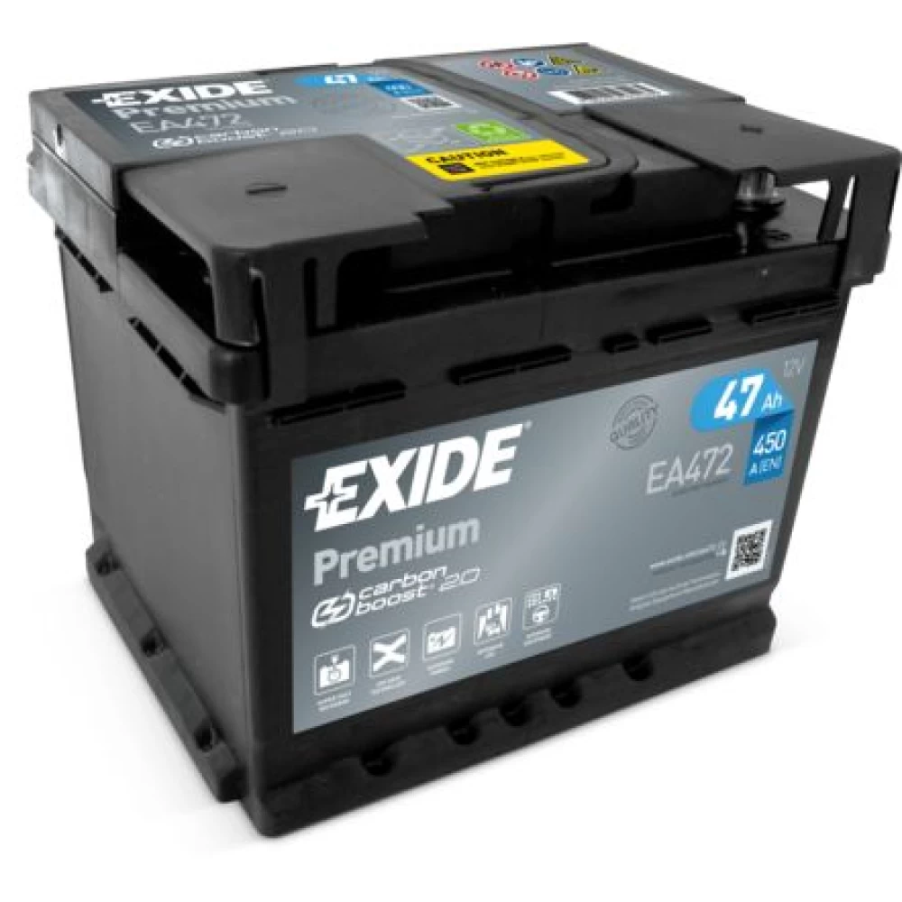 Μπαταρία Αυτοκινήτου 47Ah 450A EXIDE PREMIUM EA472