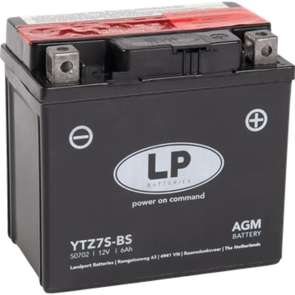 YTZ7S-BS Μπαταρία Μοτοσυκλέτας LP AGM