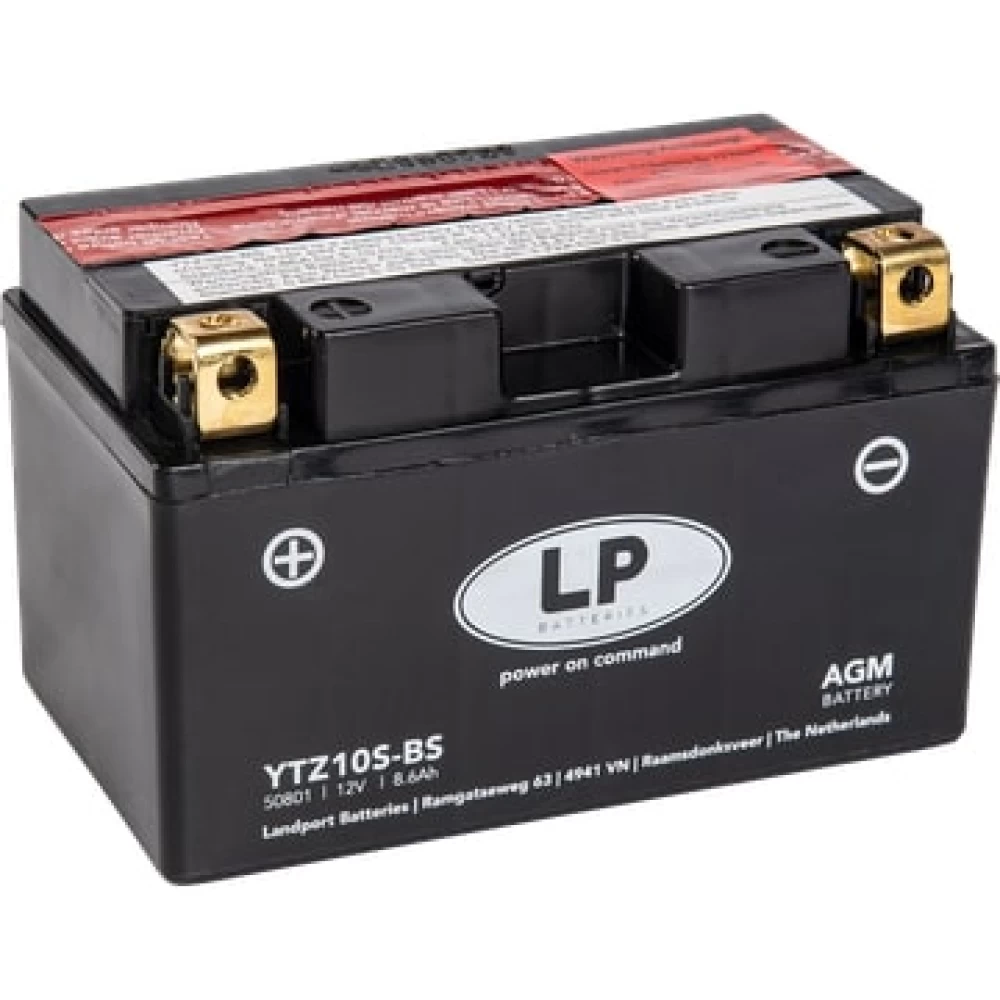 YTZ10S-BS Μπαταρία Μοτοσυκλέτας LP AGM 8.6Ah