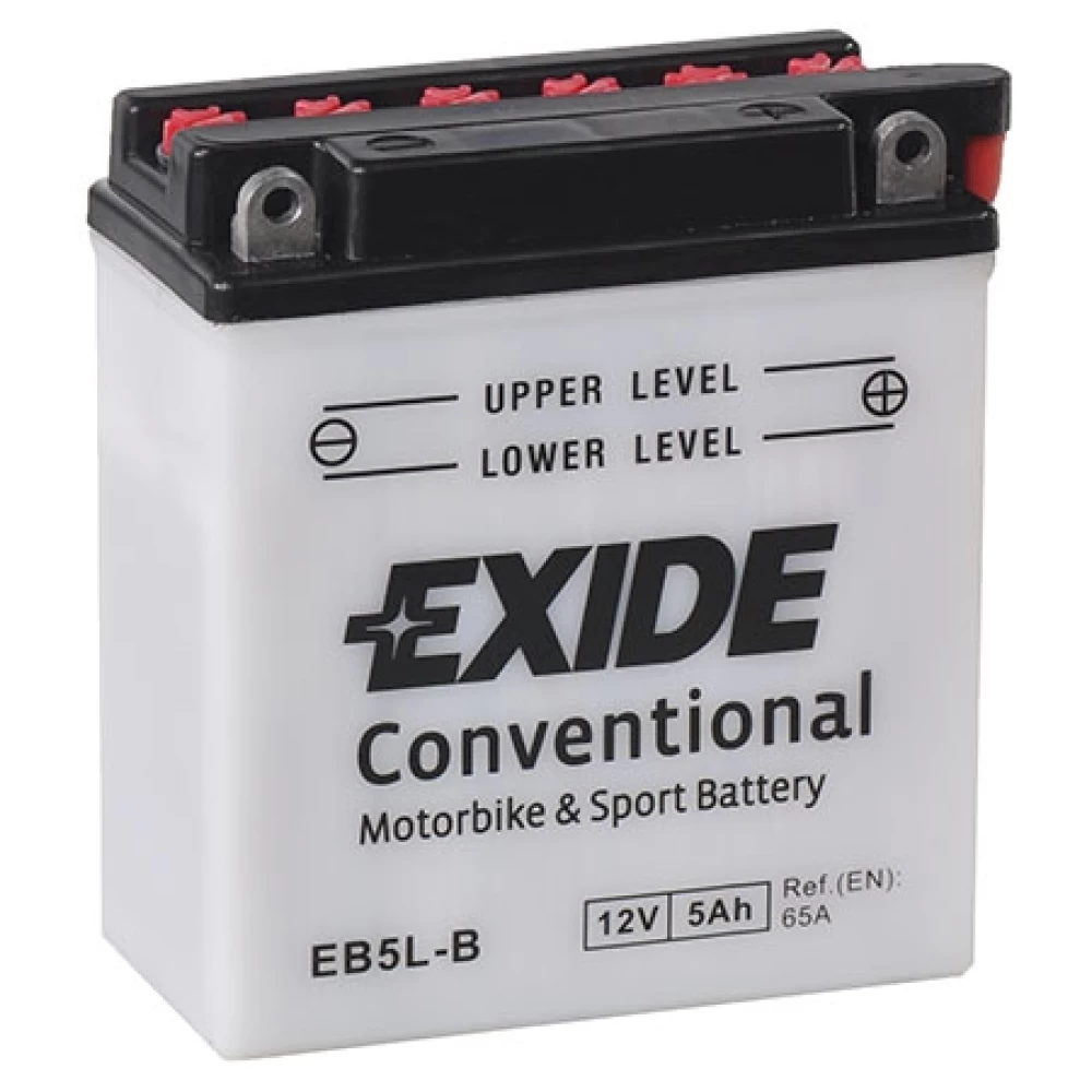 EB5L-B (YB5L-B) Μπαταρία Μοτοσυκλέτας EXIDE CONVENTIONAL 5Ah 65A(EN)