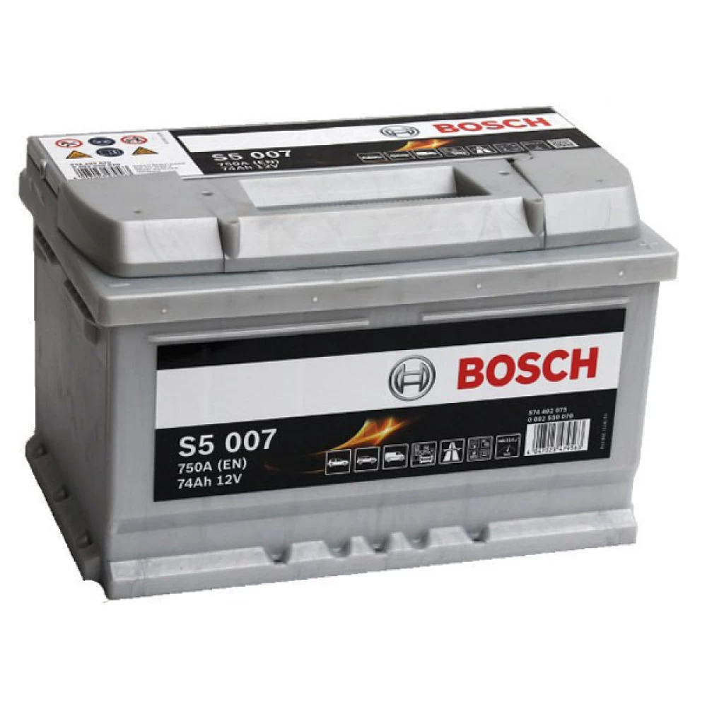 Μπαταρία Αυτοκινήτου 74Ah 750A BOSCH S5007