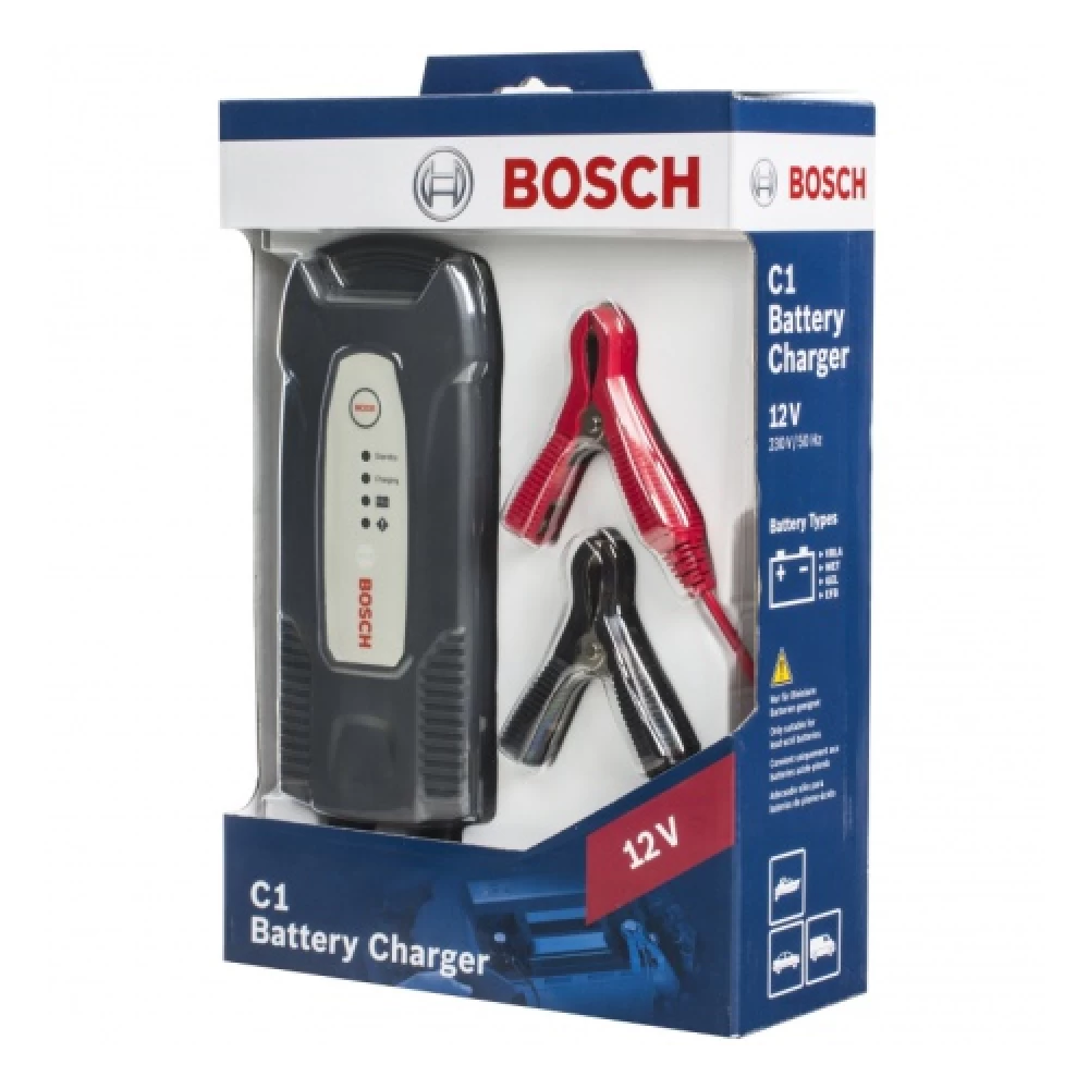 Bosch C1 Φορτιστής μπαταριών 12V 3.5A