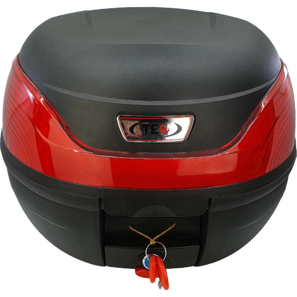 Βαλίτσα Μηχανής TEC/STR 32lt - Μαύρη με κόκκινα κρύσταλλα