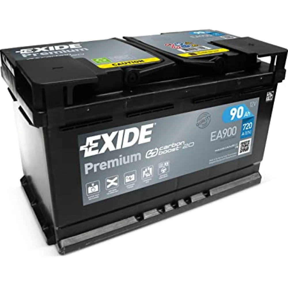 Μπαταρία Αυτοκινήτου 90Ah 720A EXIDE PREMIUM EA900