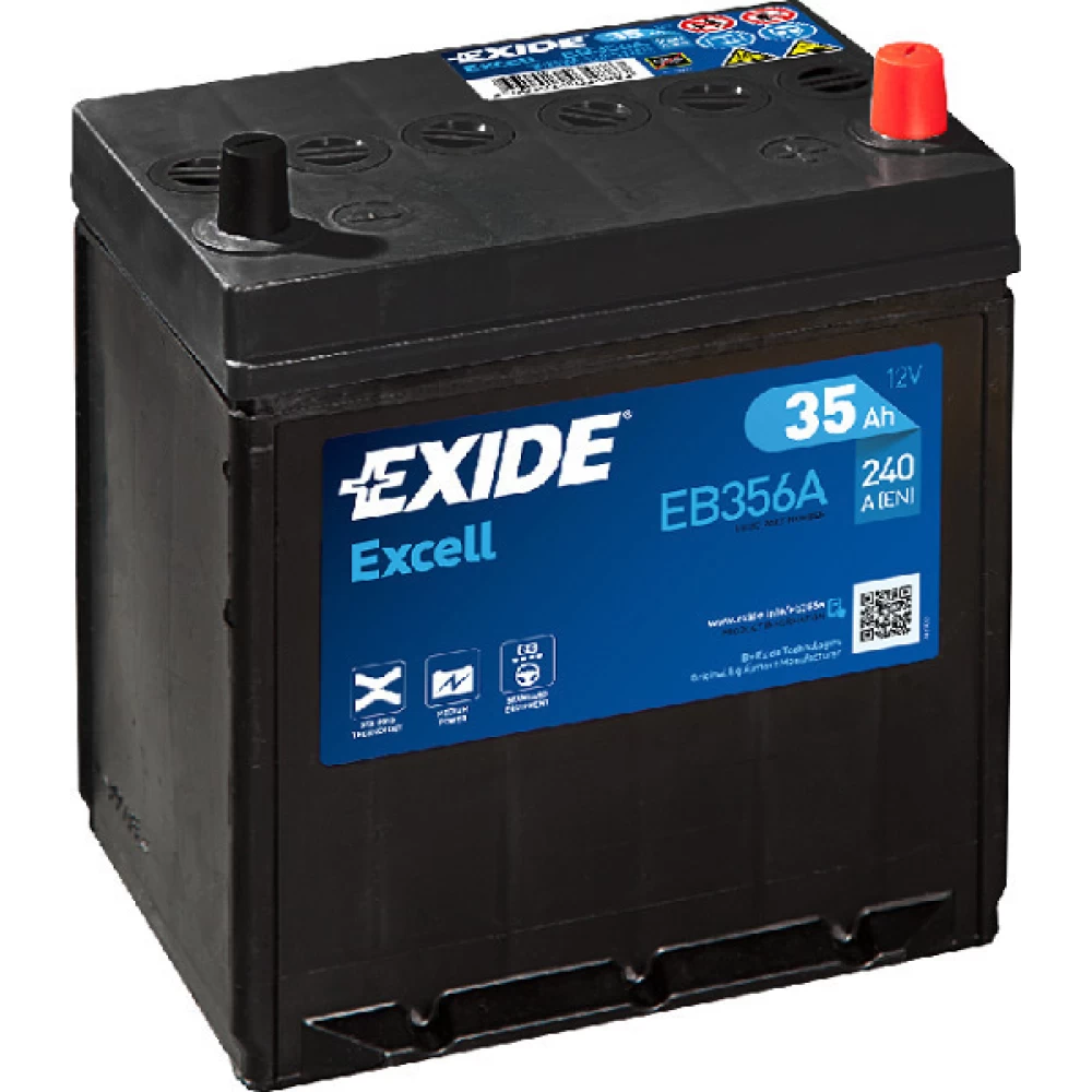 Μπαταρία Αυτοκινήτου 35Ah 240A EXIDE EXCELL EB356A